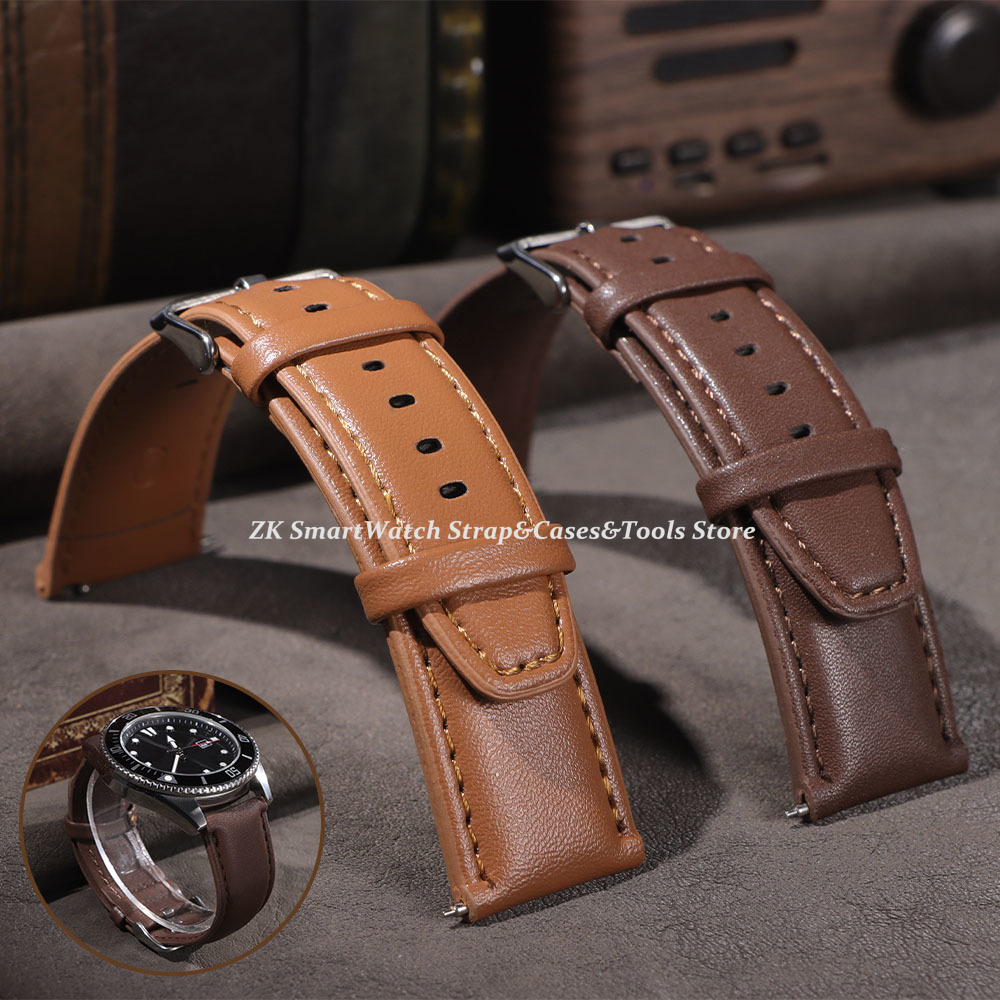 Leather Watch Band 22mm for Om - Smartwatch Vintage Watches For Women review and price