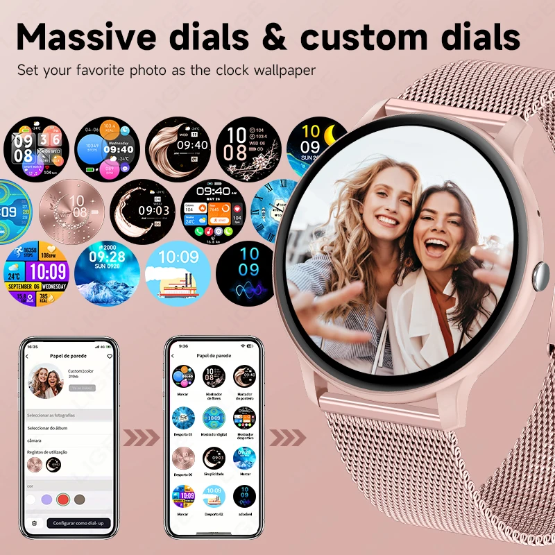 LIGE Bluetooth Call Smart Watc - Watches Ladies Smartwatch review and price