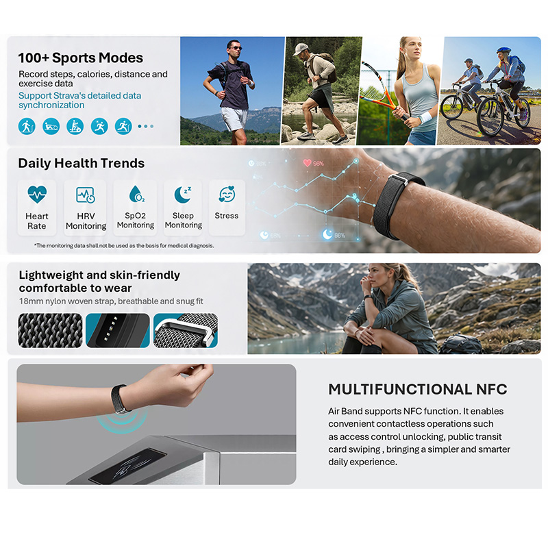 VALDUS Air Band Smart Bracelet - Smartwatch Watches For Girls review and price