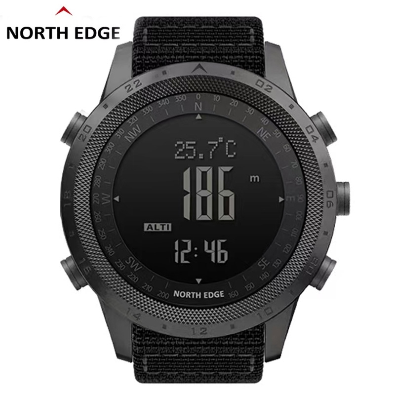 NORTH EDGE DESERT Men Digital  - Altimeter Compass Watch review and price