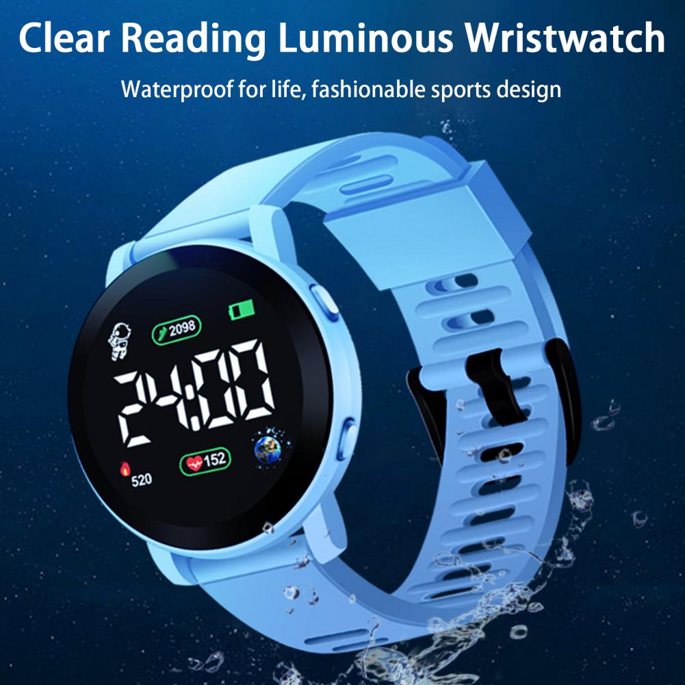 Kids LED Digital Watch Waterpr - Smartwatch Digital Watches For Kid Girl review and price