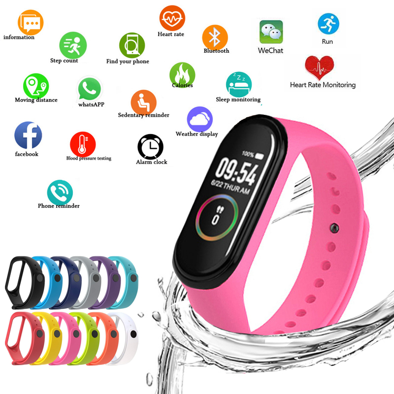 M4 Smart Watchs Sport Wristban - Smartwatch Watches Brands For Women review and price