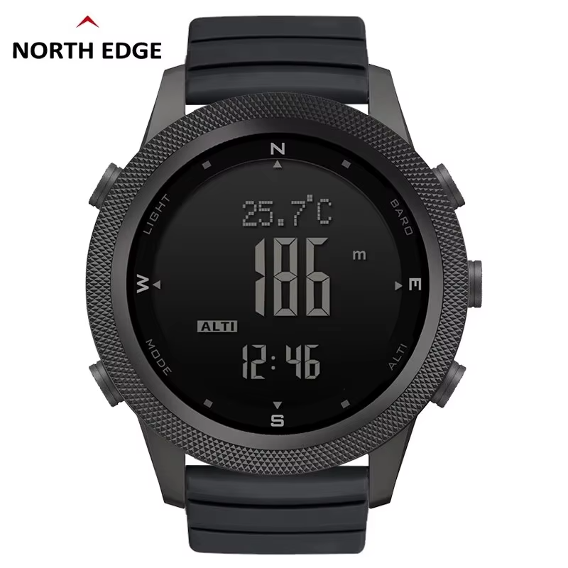 NORTH EDGE APACHE-46 Men Digit - Altimeter Compass Watch review and price