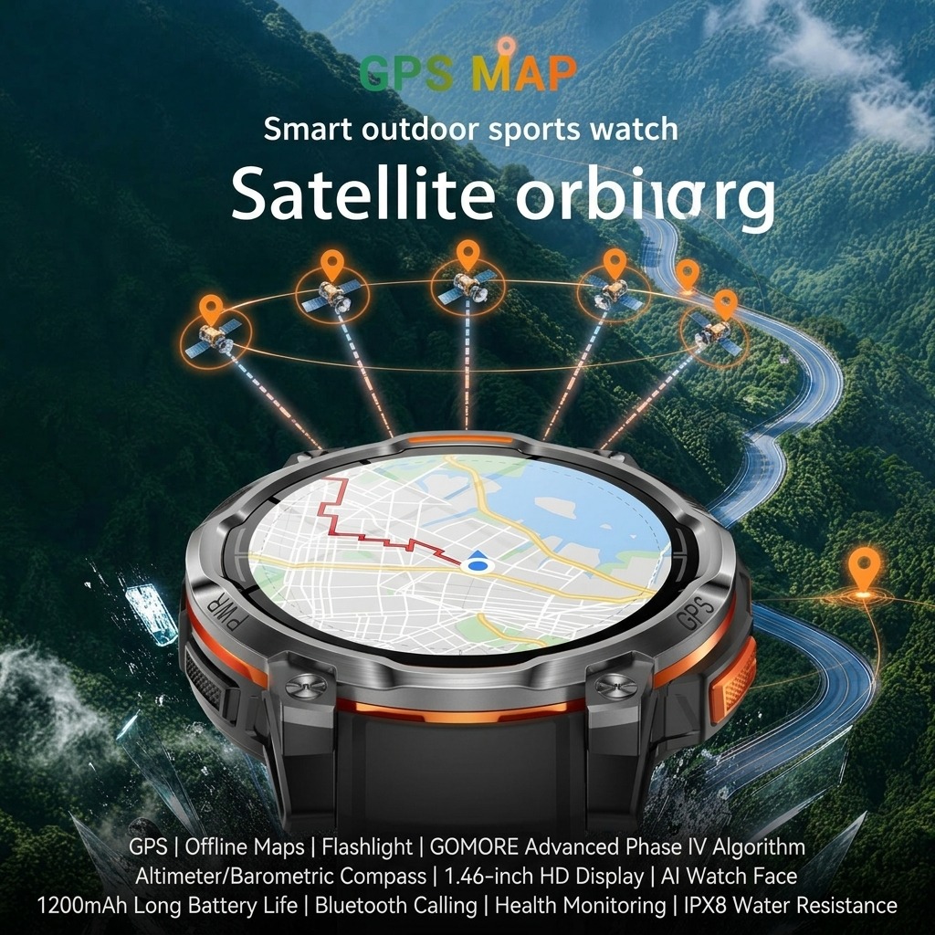 2026 Military Satellite Offlin - Watch Vs Smartwatch review and price