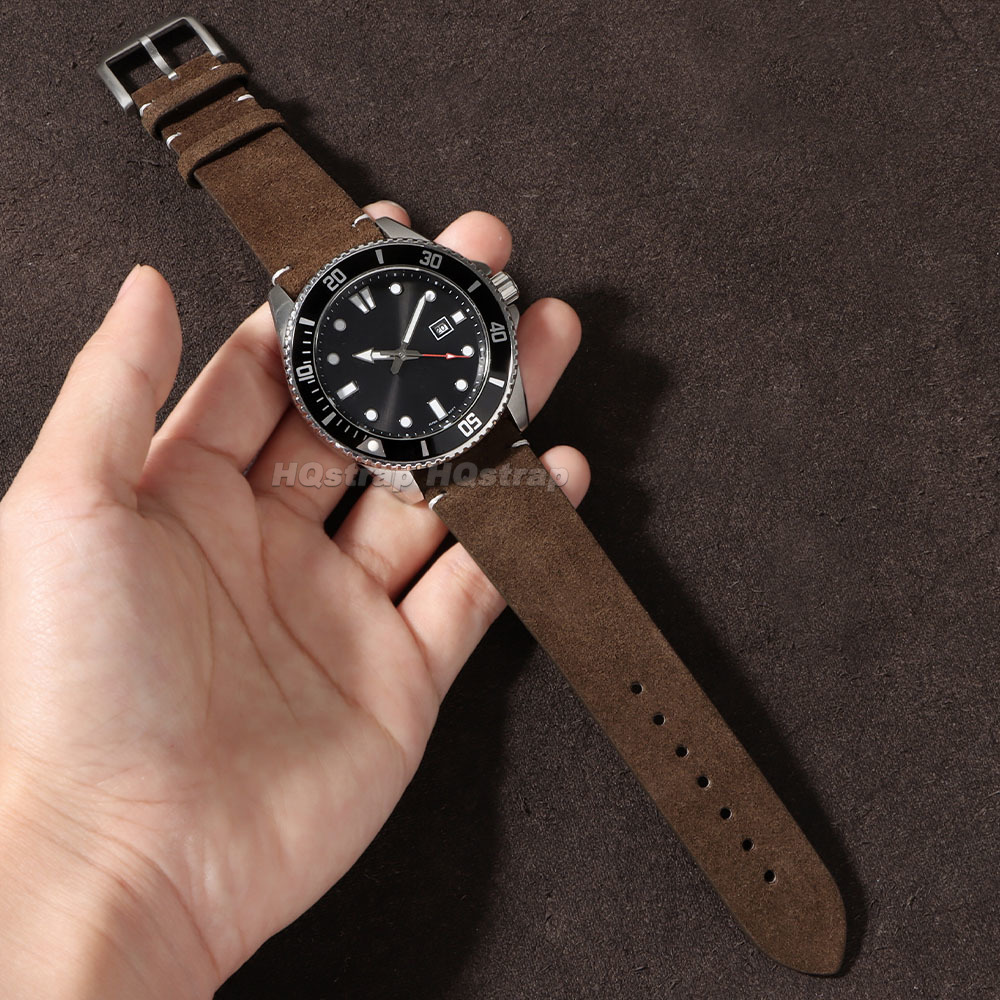 20mm 22mm Soft Suede Leather W - Smartwatch Vintage Watches For Women review and price