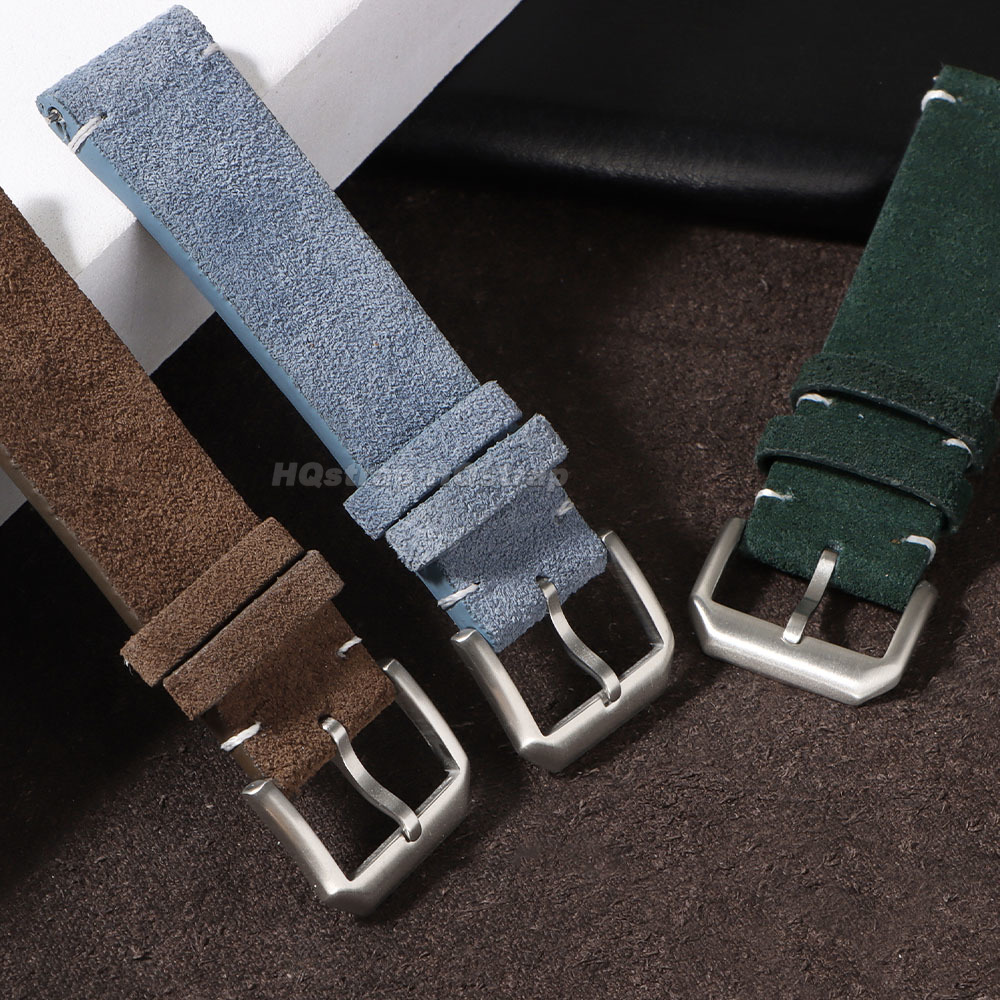 20mm 22mm Soft Suede Leather W - Smartwatch Vintage Watches For Women review and price