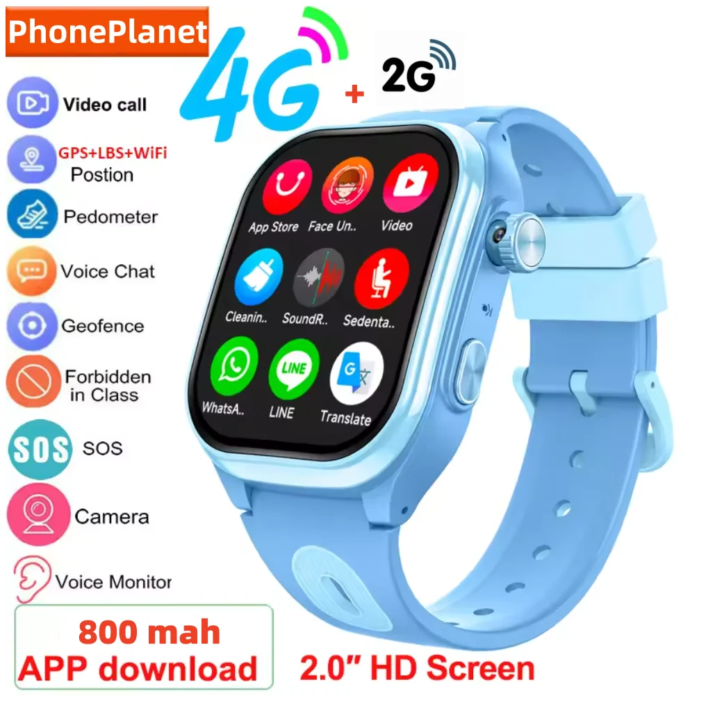 4G Kids Smart Watch Child Watc - Smartwatch Watches For Kids With Gps review and price
