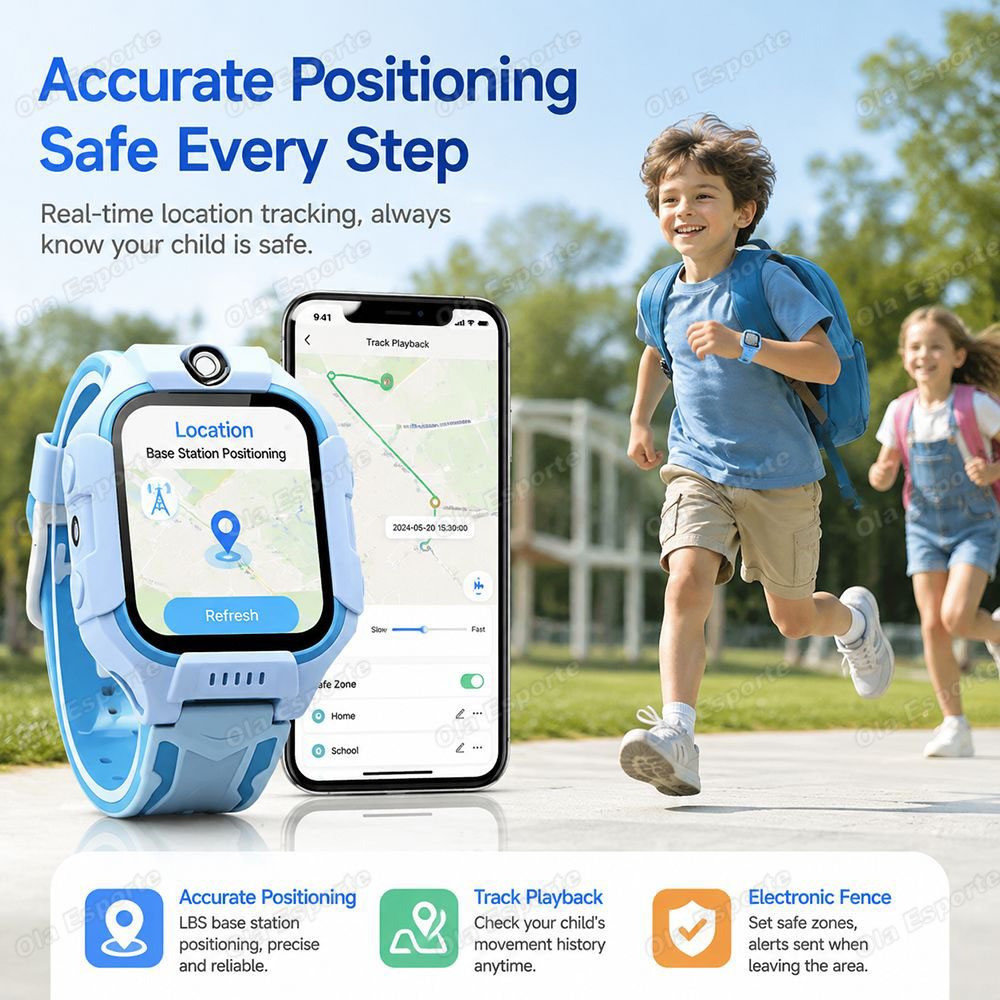 2026New 2G Kids Smart Watch GP - Smartwatch Watches For Kids With Gps review and price