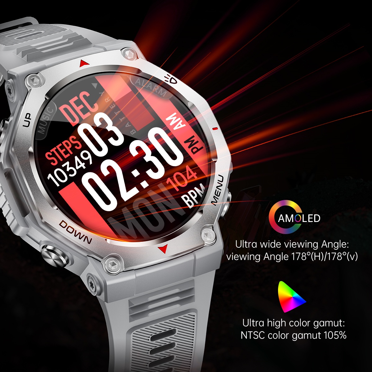 2025 New For Xiaomi Military G - Watch Vs Smartwatch review and price