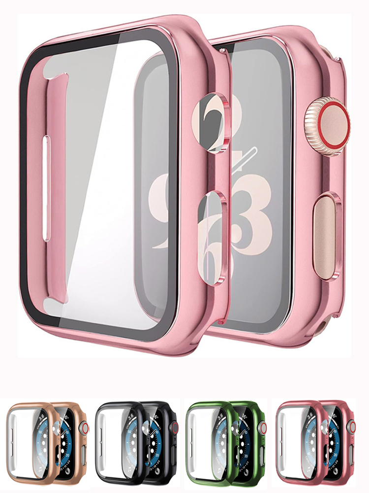 Glass+case For Apple Watch ban - Smartwatch Watches For Girls review and price