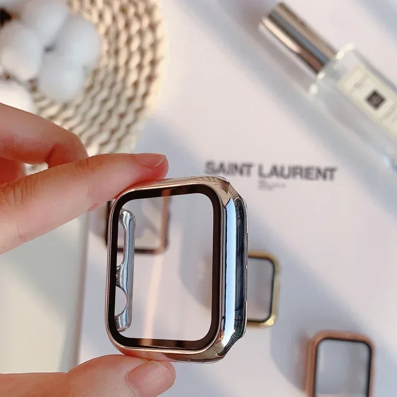 Glass+case For Apple Watch ban - Smartwatch Watches For Girls review and price