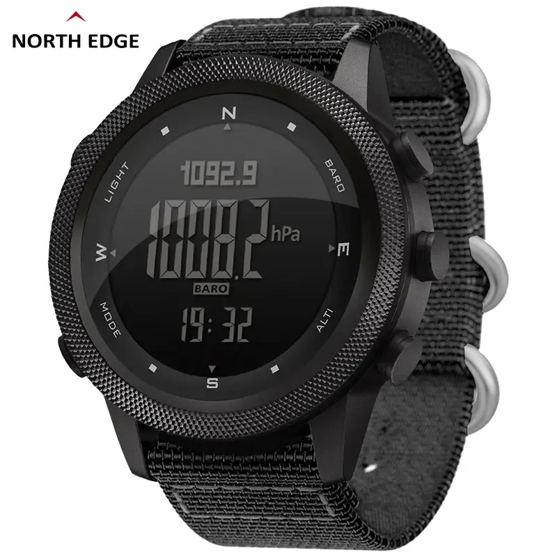 NORTH EDGE APACHE-46 Men Digit - Altimeter Compass Watch review and price