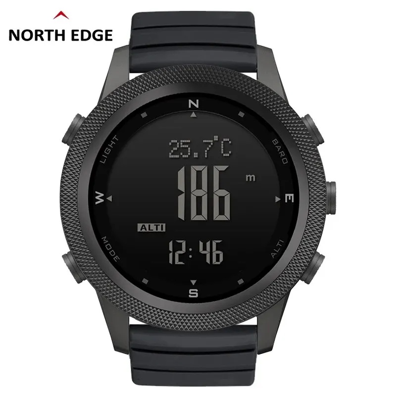 NORTH EDGE APACHE-46 Men Digit - Altimeter Compass Watch review and price