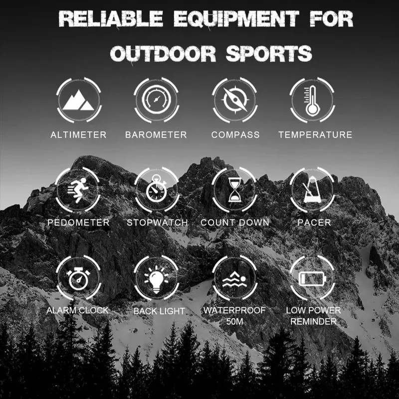 NORTH EDGE APACHE-46 Men Digit - Altimeter Compass Watch review and price