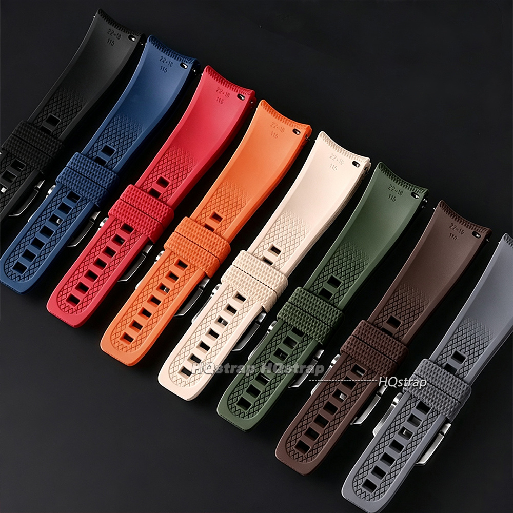 FKM Rubber Watch Strap 20mm 21 - Watches Rolex Smartwatch review and price