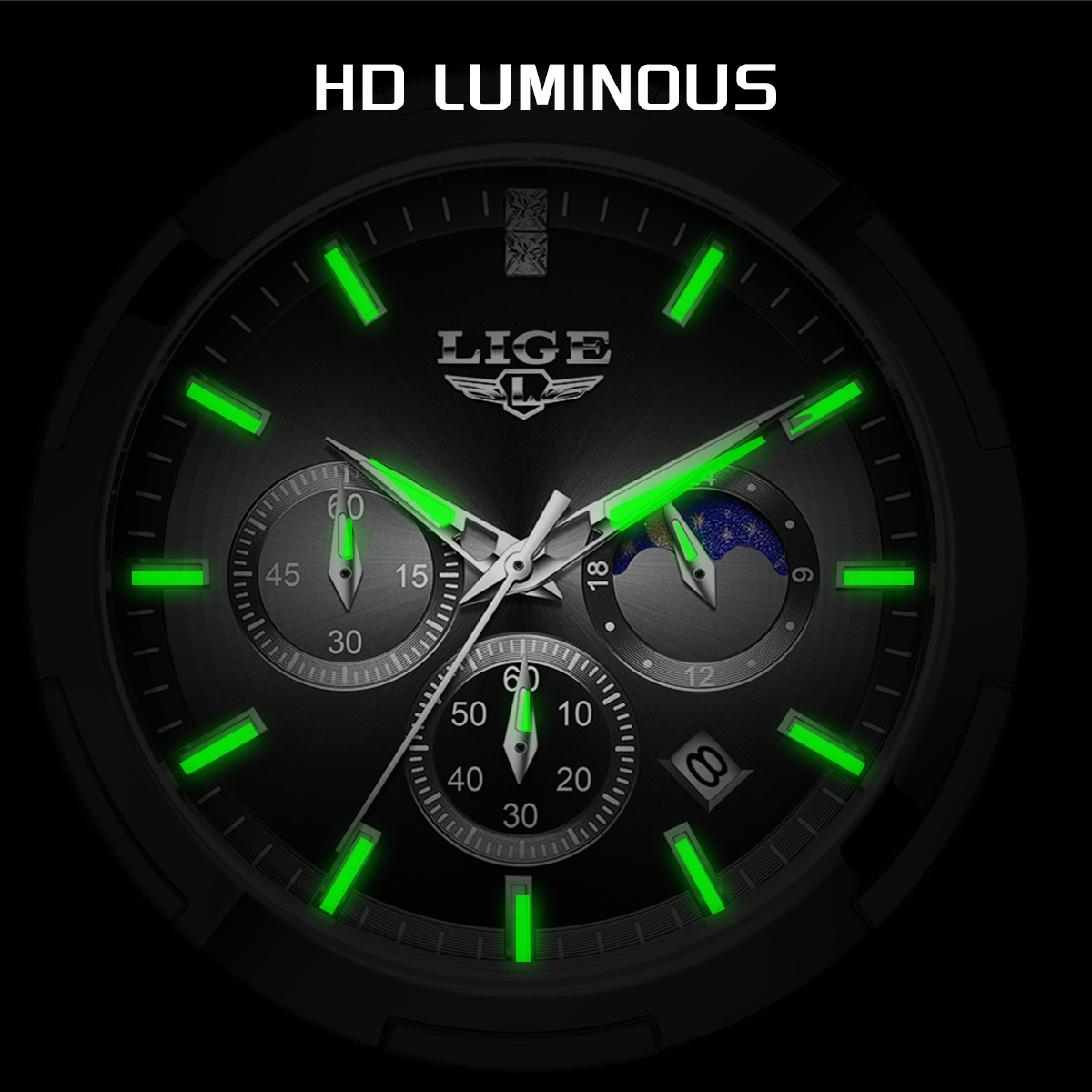 LIGE Top Brand Luxury Watch Wo - Smartwatch Watches Brands For Women review and price